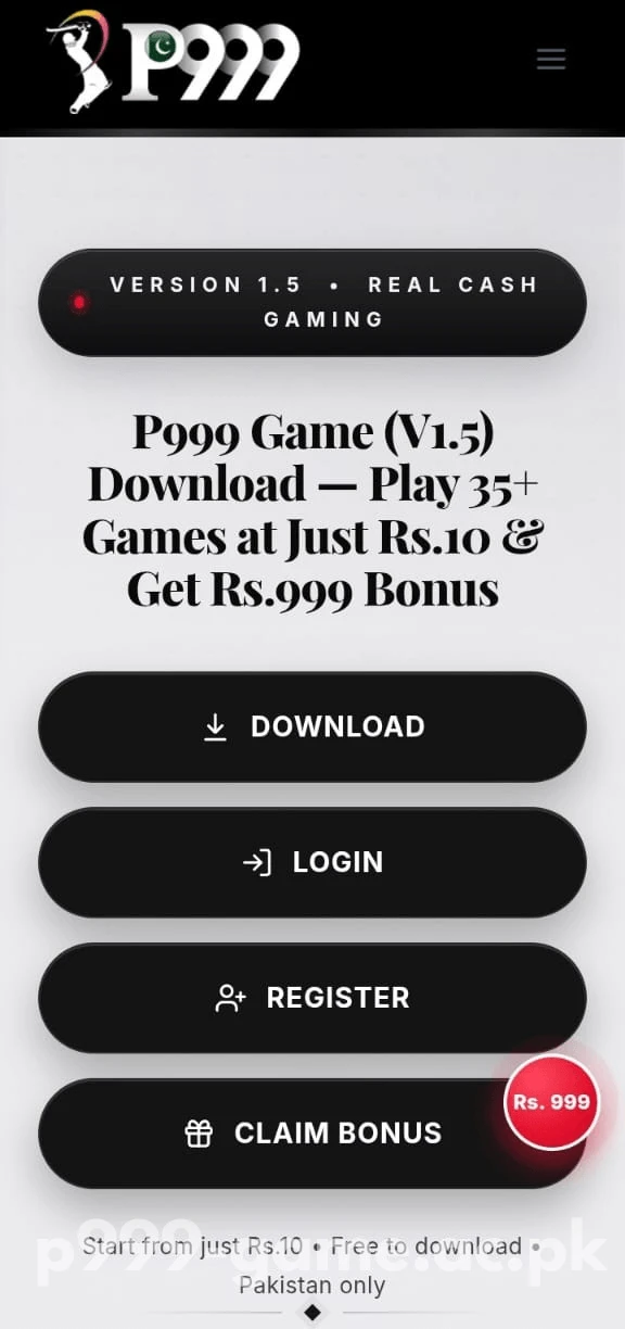 Visit the P999 Game website